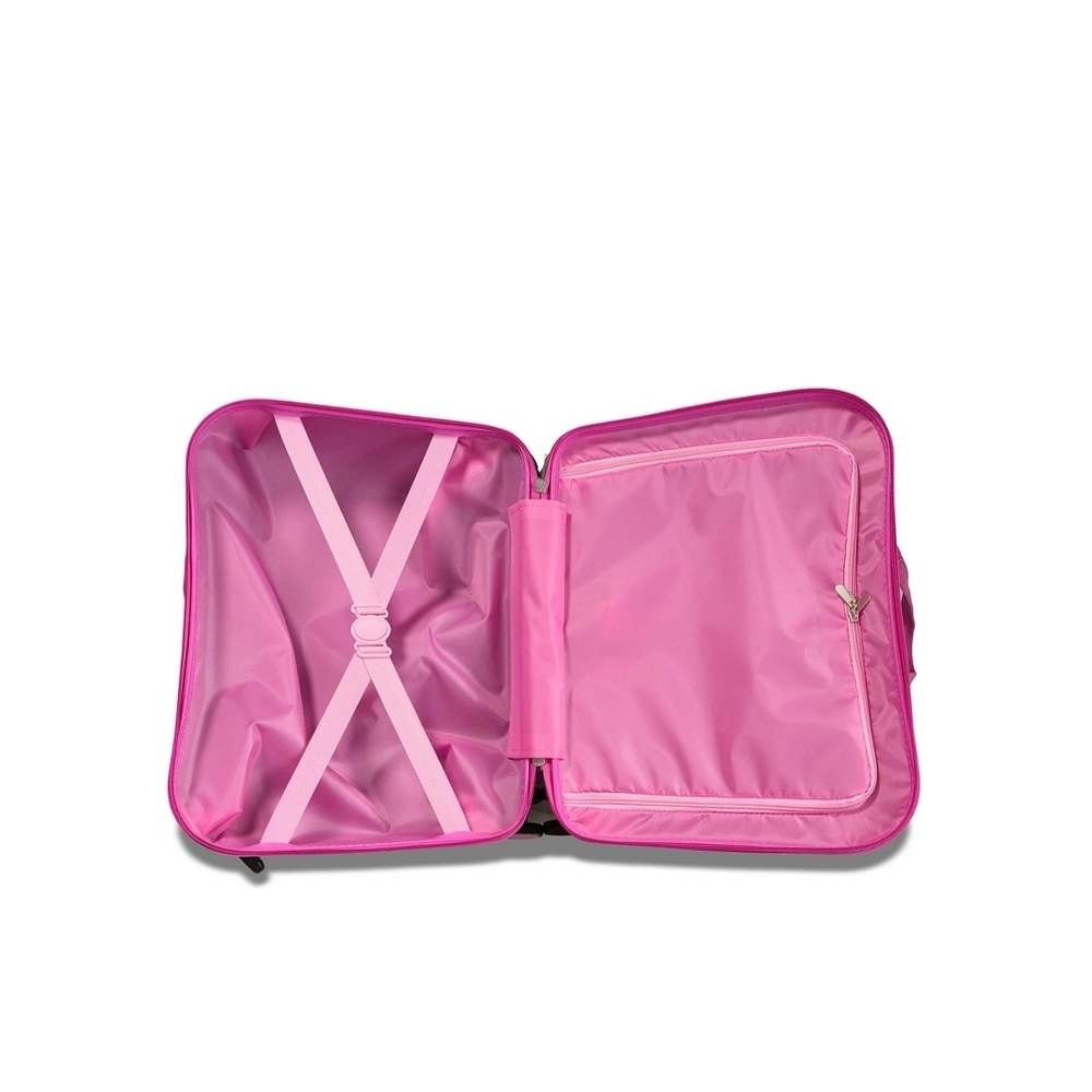 Hello Kitty Light Blue & Pink Ride-On Luggage with Rainbow Graphic - Picture 5 of 6